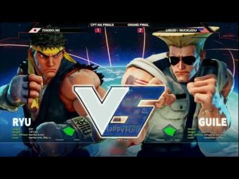 Tokido (Ryu) Vs Liquid|NuckleDu (Guile) Grand Finals - CPT NA Finals