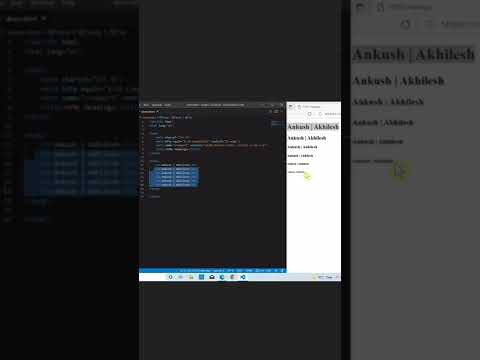 What is HTML Heading | heading tag h1 to h6