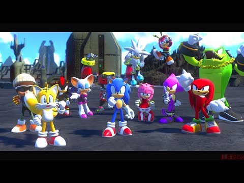 Sonic Forces 100% Red Rings - Playthrough - Part 5 [Stages 25-30] - Final Boss + Ending