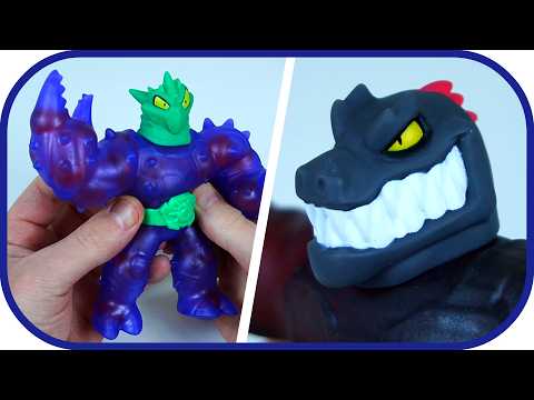 GOOJITZU. Space Series - Meteor Madness: Shark, T-Rex, Spinosaurus, Crocodile.