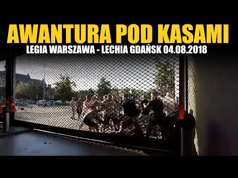 Lechia Gdańsk pod kasami Legii Warszawa 04.08.2018