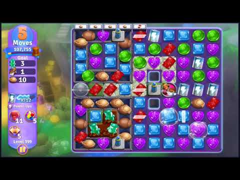 Wonka's World of Candy Level 399 - NO BOOSTERS + FULL STORY 🍫 | SKILLGAMING ✔️