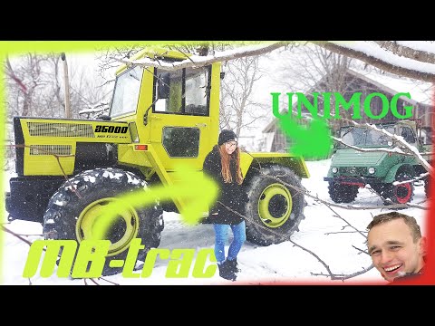 Unimog im Schnee und MB-trac für Freundin gekauft!! 25000 Abonnenten-Spezial