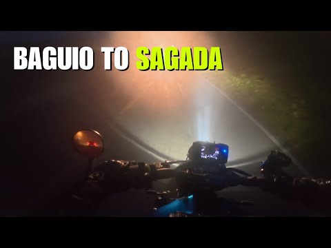 BAGUIO To SAGADA Foggy Ride