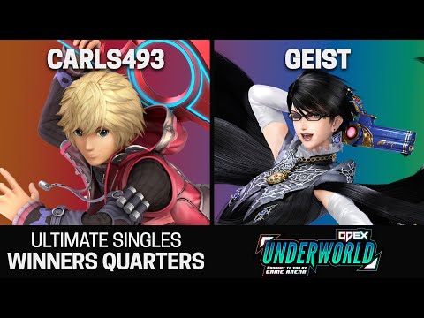 GDEX Underworld 2023 Singles Winners Quarters - Carls493 (Shulk) vs Geist (Bayonetta) - SSBU