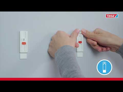 tesa® Verstellbarer Klebenagel für Tapeten und Putz (1kg)