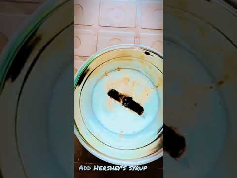 ice cream coffee  ☕ Easy and simple ready in 5 min !!#youtubeshorts #summer .