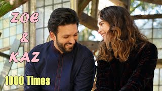 Zoe and Kaz (Lily James &amp; Shazad Latif) &quot;What&#39;s Love got to do with it?&quot; - 1000 Times fmv