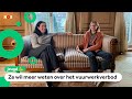 Winnaar Maxien interviewt burgemeester Halsema
