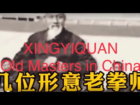 XINGYIQUAN Kung Fu performed by Old Master of China