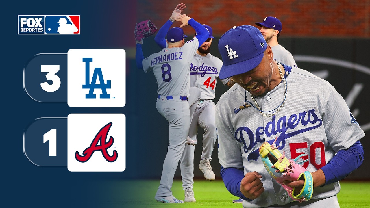LOS ANGELES DODGERS 3-1 ATLANTA BRAVES | Los bicampeones se levantaron | HIGHLIGHTS | NLDS J3 | MLB