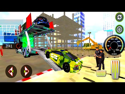 US Army Vehicles Transport Truck: Simulator Games -Real Truck Driving Simulator- Android GamePlay HD