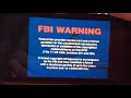 ANCHOR BAY ENTERTAINMENT FBI WARNING