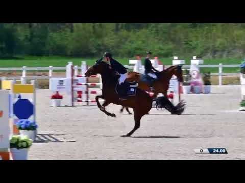 Gilles Nuytens @ Jade S CSIOJ Grand Prix Gorla Minore, Jump-Off 1st Pl