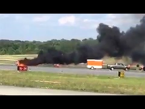 Stunt pilot killed in fiery crash at DeKalb County, Georgia airshow