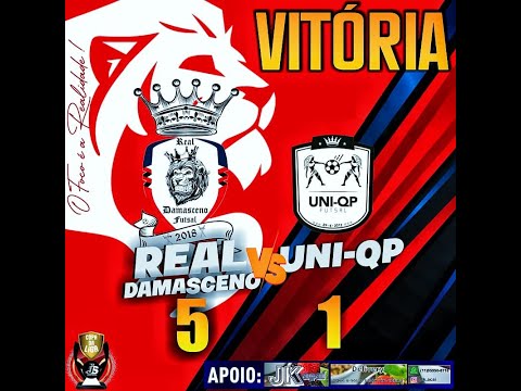 REAL DAMASCENO (5) x (1) UNIQP - Primeira Rodada COPA LIGA JS 2022 (Quadra do Pedreira)