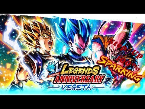 LEGENDS ANNIVERSARY VEGETA STEP-UP | DRAGON BALL LEGENDS