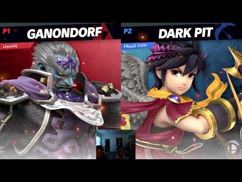 NBH Smash Ultimate 26 Winners Quarterfinals - Fraudfish (Dark Pit) vs LiquidQ (Ganondorf)