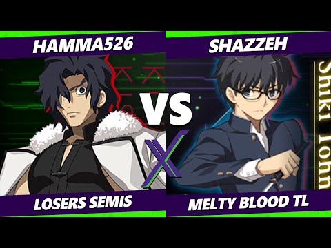 F@X 425 Losers Semis - hamma526 (Kouma) Vs. Shazzeh (Shiki) Melty Blood: Type Lumina