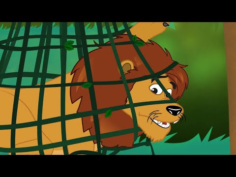 The Lion and the Mouse | Fairy Tales and Bedtime Stories for Kids in English | Storytime