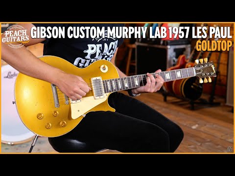 Gibson Custom Murphy Lab 1957 Les Paul Goldtop | Double Gold - Ultra Heavy Aged image 13