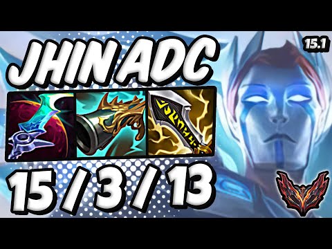 Powerfull Jhin vs Ezreal ADC / EUW Grandmaster / Patch 13.1 / Season 13 ✅