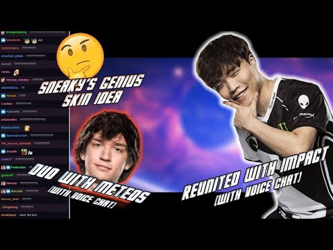 C9 Sneaky | Reunited with Impact (& Duo with Meteos + Sneaky's GENIUS Skin Idea)