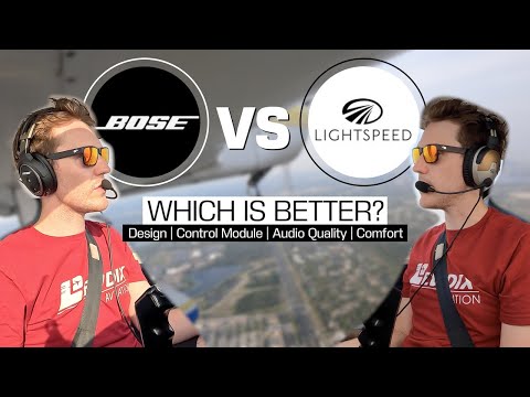 Bose A20 vs Lightspeed Delta Zulu ANR Headsets | HONEST REVIEW