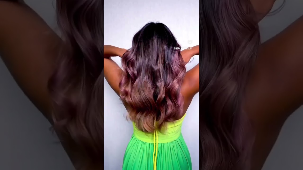 Rose Gold Balayage