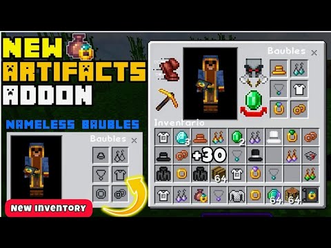 More Minecraft - 😱NEW ARTIFACTS ADDON | For minecraft PE 1.20 - 1.19 #addons