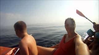 preview picture of video '2012.07.02. - Albania - Dhermi - Kayak'
