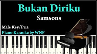Download lagu Samsons - Bukan Diriku Piano Karaoke Versi Pria mp3