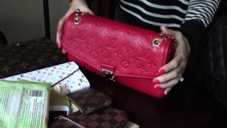 Louis Vuitton ST GERMAIN PM/ What Can Fit in it?