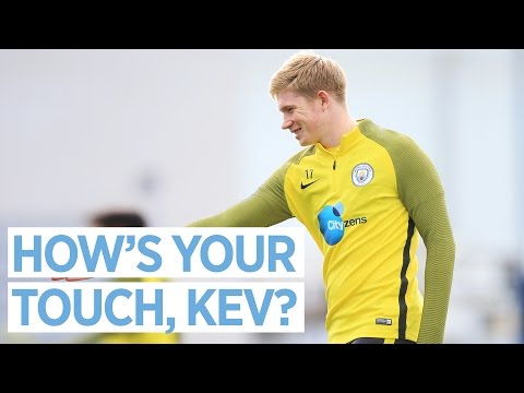 KEVIN DE BRUYNE'S INCREDIBLE FIRST TOUCH! 🔥 | Man City Training