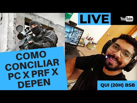 Como Conciliar DEPEN X PRF x PC. (Plano de Estudos Carreiras Policiais)