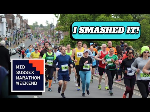 Haywards Heath 10 Mile Race Vlog  Mid Sussex Marathon Weekend 2025 (Part 2)