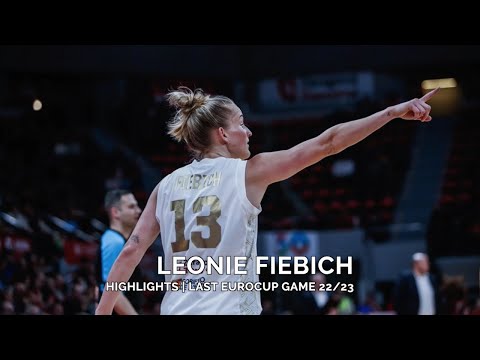 Leonie Fiebich (Casademont Zaragoza): Highlights against Villeneuve d'Ascq