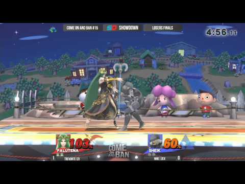 Come on and Ban #15 - Loser Finals: Trevonte (Palutena) vs NME|Zex (Diddy Kong/Sheik)