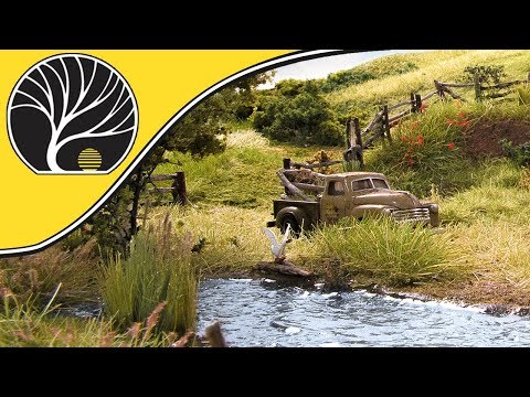 How to Model Tufts of Grass | Woodland Scenics | Model Scenery