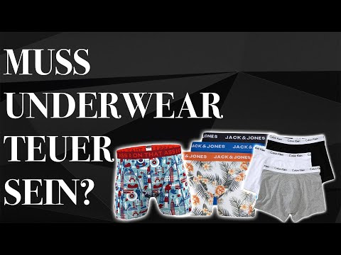 Does underwear have to be expensive? /Boxer shorts compared