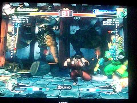 Kiryu Tsukimiay (Guy #1) vs. taste of tea (Blanka #11) SSFIV AE JAPANESE RANK MATCH