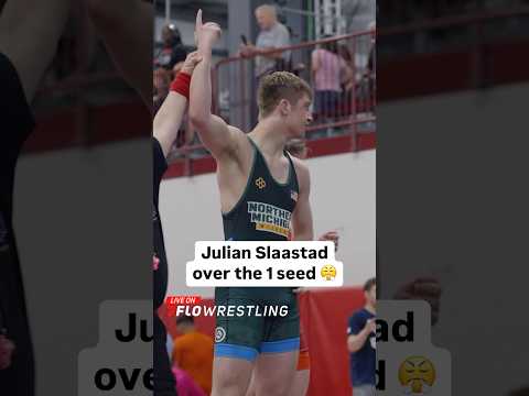 Julian Slaastad defeats the 1 seed Aliaksandr Kikiniou 3-0 🔥