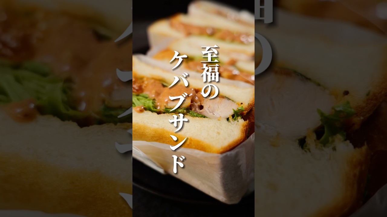 【お花見にはこれ】妻がペロリ平らげたケバブサンド