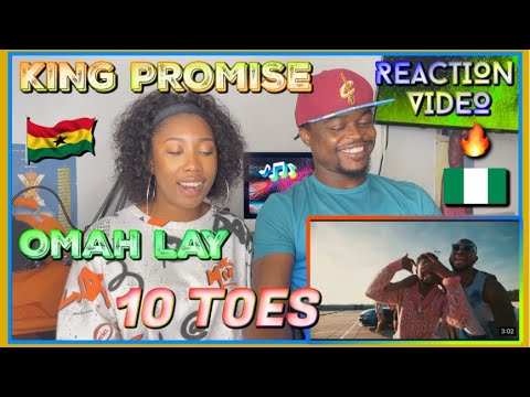 King Promise - 10 Toes ft. Omah Lay (Official Video) | REACTION VIDEO @Task_Tv