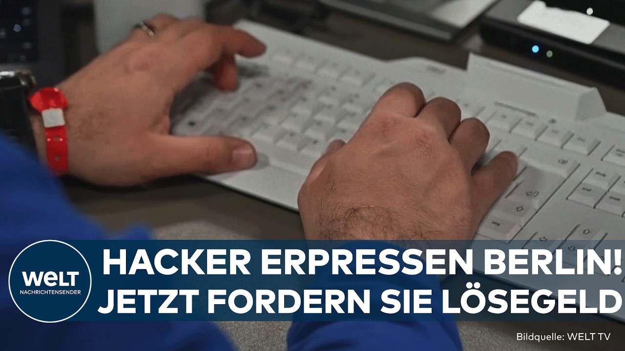 HACKERANGRIFF AUF BERLIN: Erpresser fordern Lösegeld! Wer steckt hinter der Cyberattacke?
