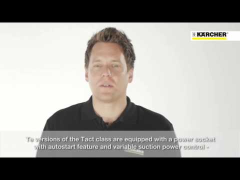 Kärcher profesionalus sauso/drėgno valymo siurblys NT 30/1 Tact Te L (1.148-211.0) video