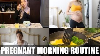 MORNING ROUTINE| Pregnant Edition! | RAVEN ELYSE
