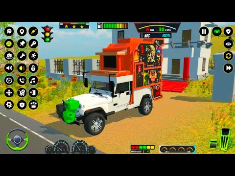 Indian Heavy Driver DJ Pickup Part 2 🚚 | Extreme Offroad DJ Truck Driving | Android Gameplay 2025