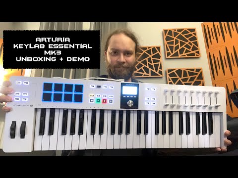 Arturia Keylab Essential MK3 Unboxing & Demo | No Talking | @ArturiaOfficial