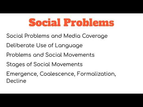 Ch 1 Social Problems